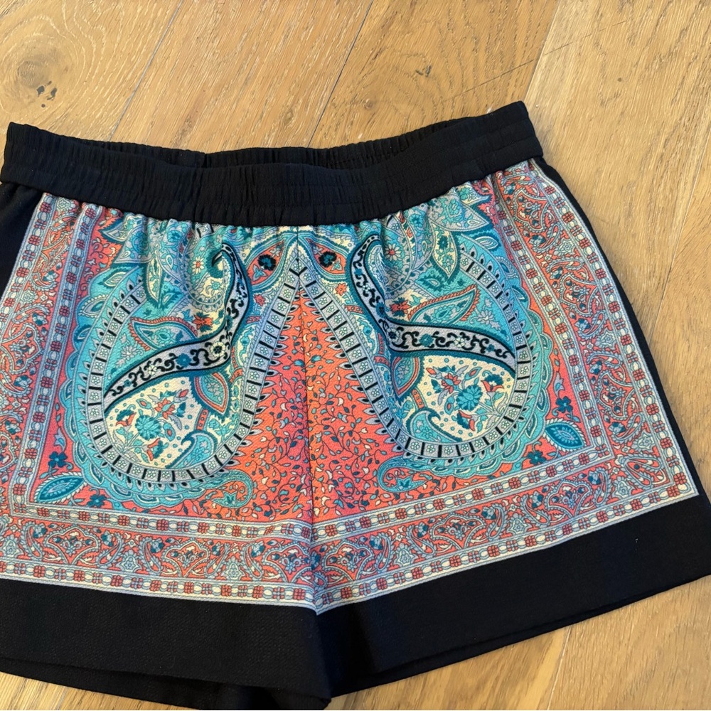 Paisley Print Women's Shorts